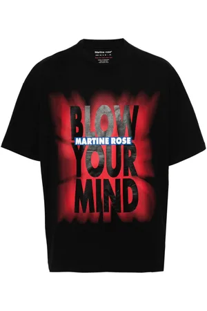 MARTINE ROSE T-shirt con stampa