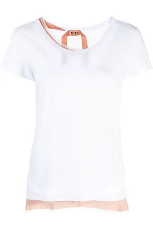 Nº21 T-shirt con design a strati