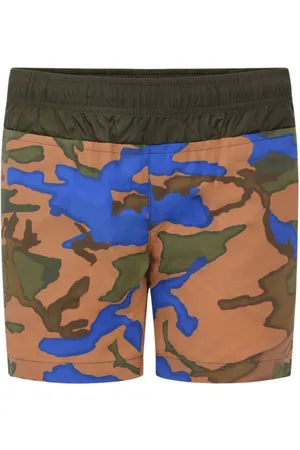 Moncler Shorts con stampa camouflage