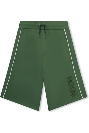 HUGO BOSS Shorts sportivi con ricamo
