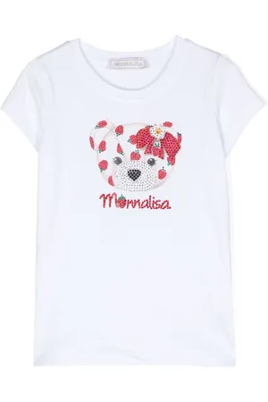 MONNALISA T-shirt con stampa Teddy Bear