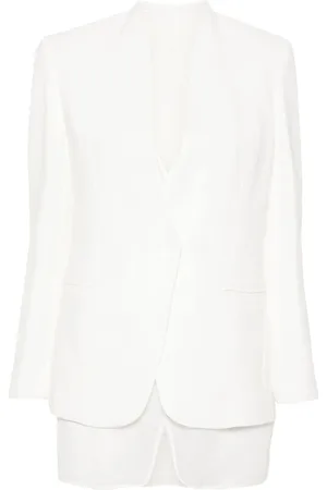 Brunello Cucinelli Blazer monopetto a strati