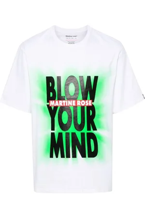 MARTINE ROSE T-shirt con stampa