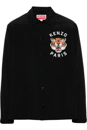 Kenzo Giacca impermeabile con stampa