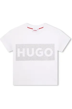 HUGO BOSS Stud-embellished cotton T-shirt