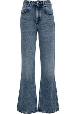 Isabel Marant Jeans Belvira svasati a vita alta