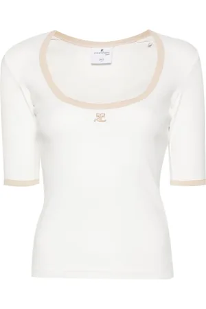 Courrèges T-shirt Holistic Contrast