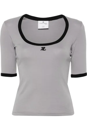 Courrèges T-shirt Holistic Contrast