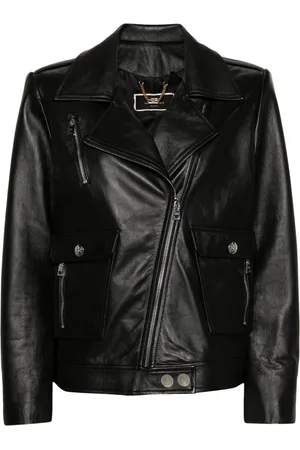 Elisabetta Franchi Giacca biker in pelle