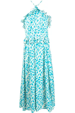 Bambah Abito midi con scollo all