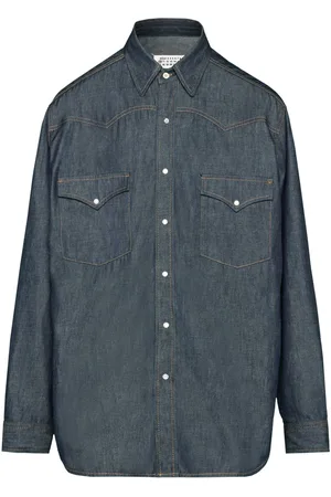 Maison Margiela Camicia denim a maniche lunghe