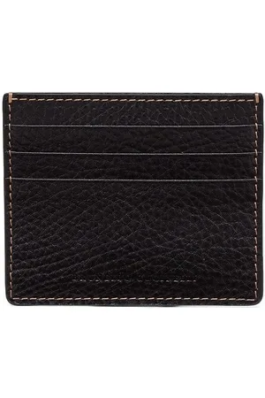 Brunello Cucinelli Portacarte con logo goffrato