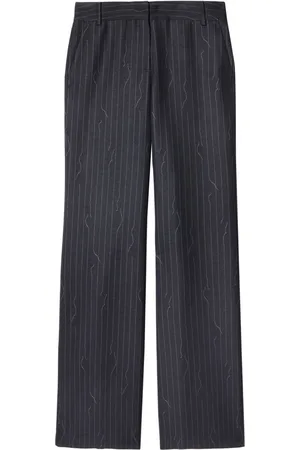 OFF-WHITE Pantaloni gessati