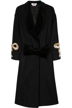 VIVETTA Cappotto con revers a scialle