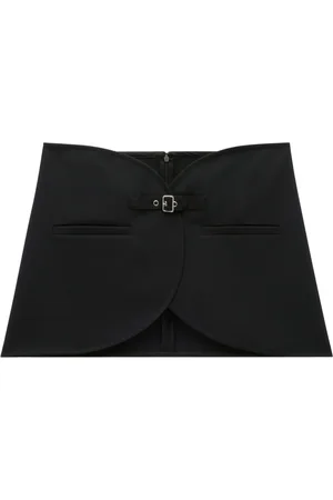 Courrèges Minigonna Ellipse con fibbia