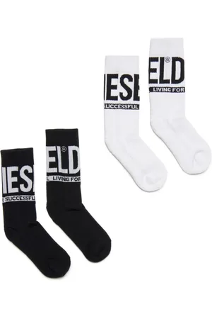Diesel Set calzini con logo