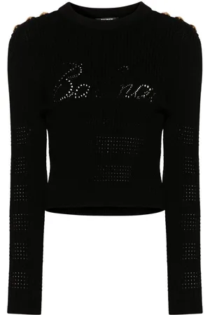 Balmain Maglione 6-Button a coste