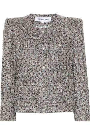 VERONICA BEARD Giacca Ferazia in tweed