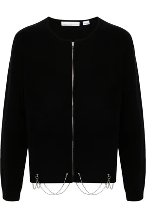 Random Identities Cardigan con catena
