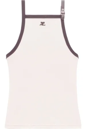 Courrèges Canotta con fibbia