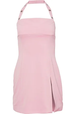 FLEUR DU MAL Abito corto Snap con scollo all