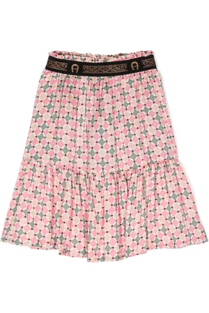 Aigner Gonna con stampa geometrica