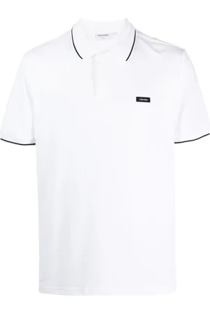 Calvin Klein Polo a maniche corte con applicazione