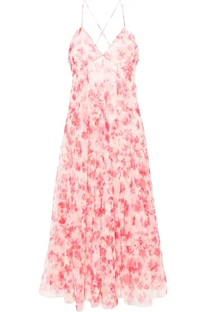 Serafini Abito midi a fiori