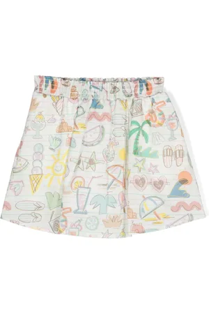Stella McCartney Gonna con stampa
