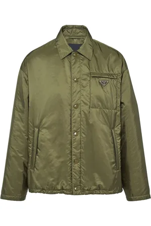 Prada Giacca-camicia in Re-Nylon