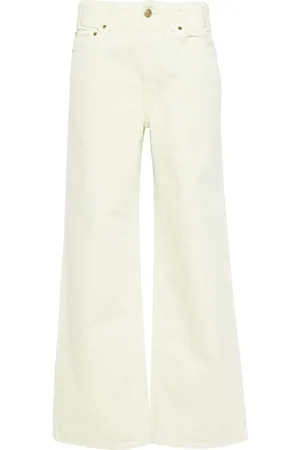 ULLA JOHNSON Jeans dritti Elodie a vita alta