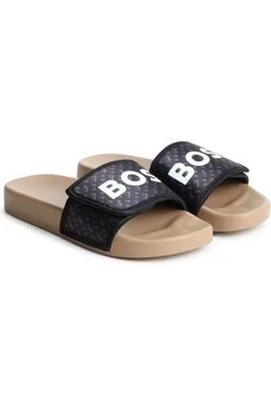 HUGO BOSS Sandali slides con stampa