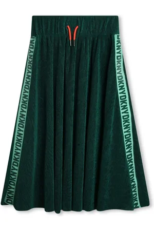 DKNY Gonna midi plissettata