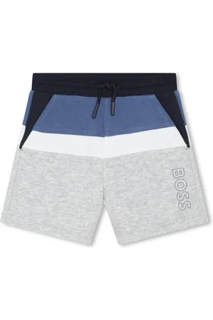 HUGO BOSS Shorts con design color-block