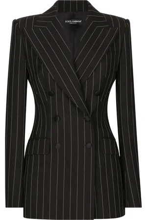 Dolce & Gabbana Blazer doppiopetto Turlington gessato