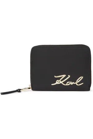 Karl Lagerfeld Portafoglio Signature con zip
