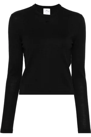 Courrèges Maglione con ricamo