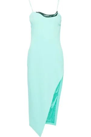 DAVID KOMA Abito midi con applicazione