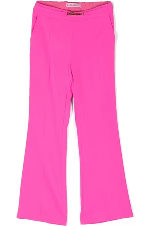 MISS BLUMARINE Pantaloni dritti a vita alta