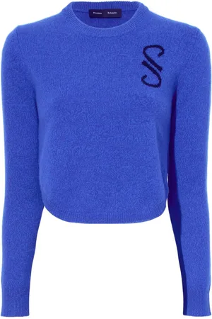 Proenza Schouler Maglione Stella con monogramma