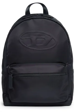Diesel Zaino con logo goffrato