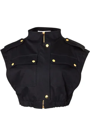 Carolina Herrera Gilet cargo con zip