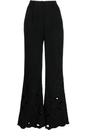 Elie saab Pantaloni svasati con cut-out