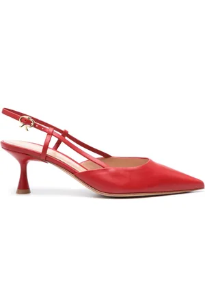 Gianvito Rossi Pumps Ascent con cinturino posteriore 55mm