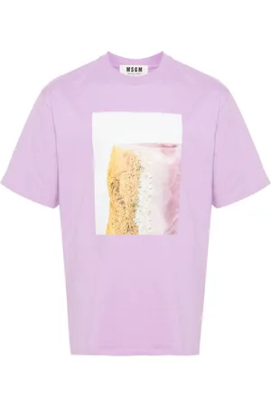Msgm T-shirt con stampa fotografica x Duccio Maria Gambi