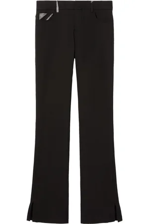 Puccini Pantaloni dritti con stampa Marmo