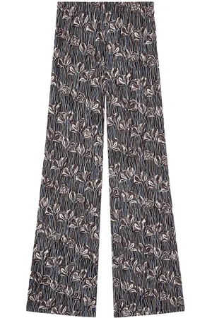 Puccini Pantaloni dritti a fiori