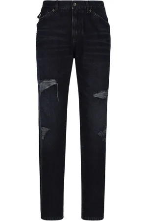 Dolce & Gabbana Jeans dritti con applicazione