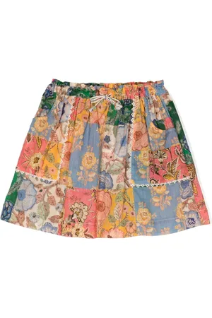 ZIMMERMANN Gonna Junie con design patchwork