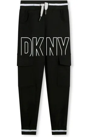 DKNY Pantaloni sportivi con ricamo